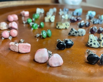 Crystal Stud Earrings - Crystal Earrings