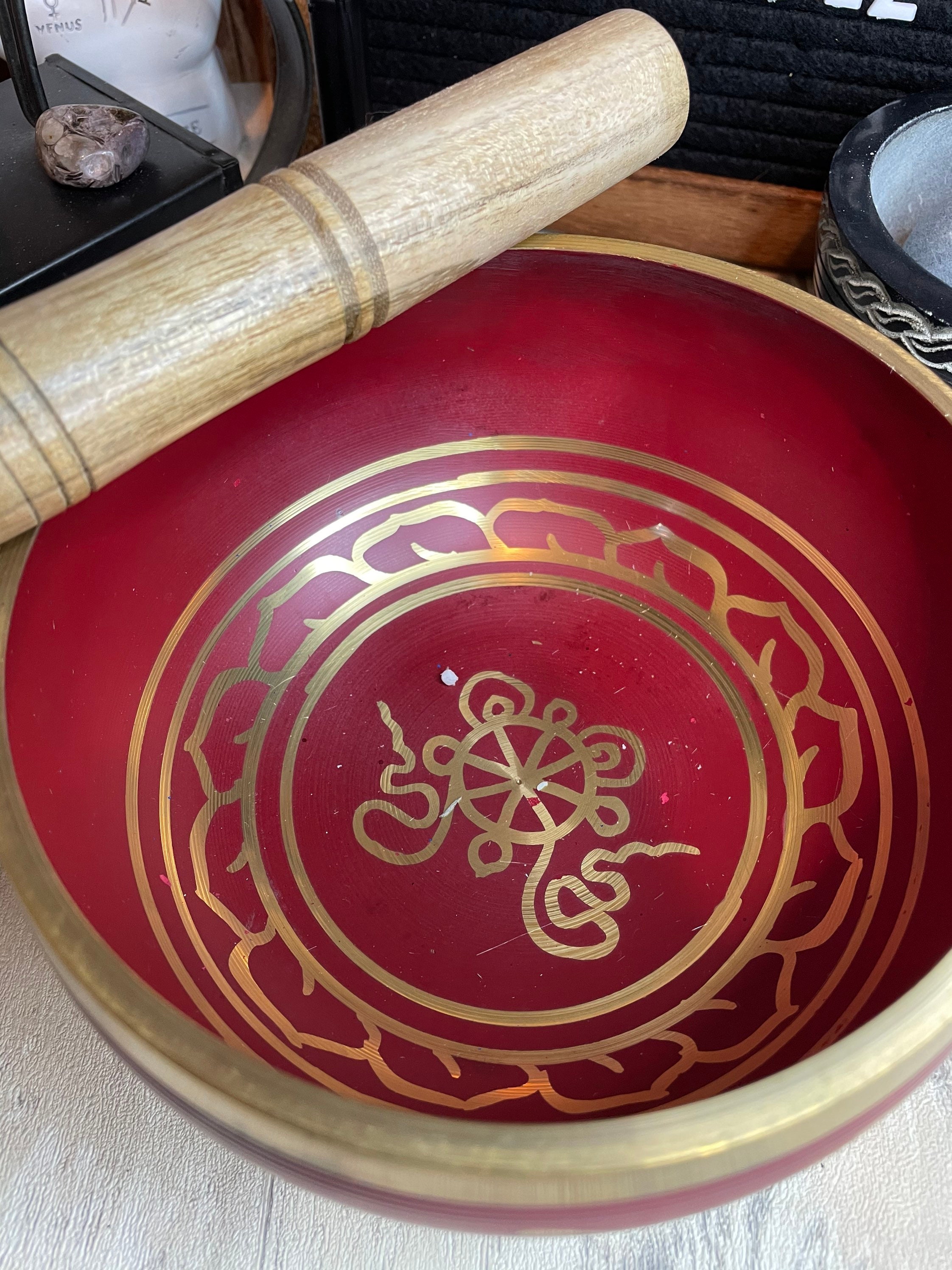 Sing Bowl medium sing bowl red sing bowl Etsy