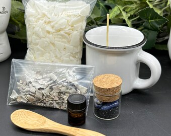 Mug Candle Kit - Candle Making Kit - Crystal Candle Making Kit - Crystal Candle Kit - Mug Candle