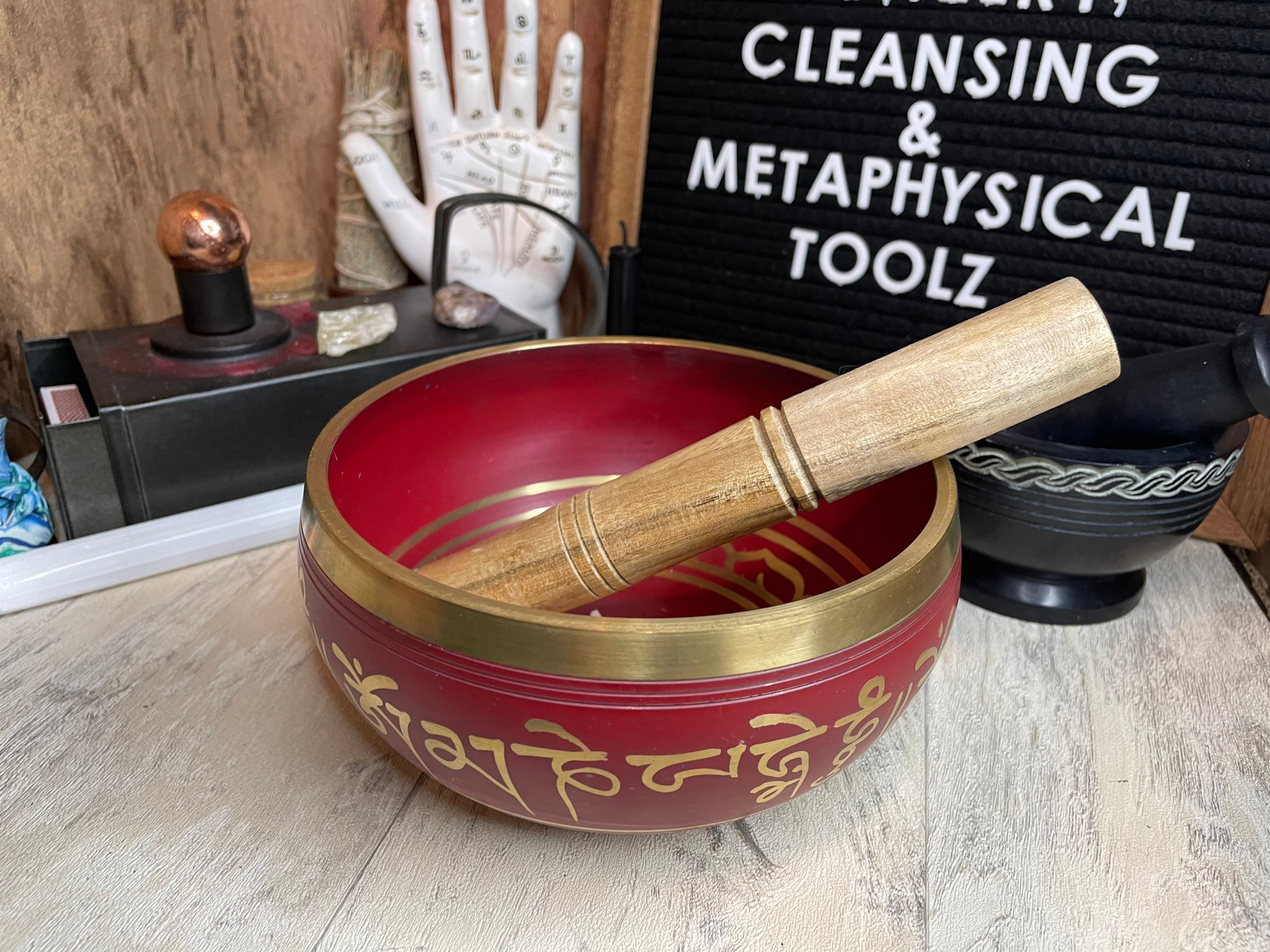 Sing Bowl medium sing bowl red sing bowl Etsy