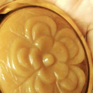 Double mirror Compact, Beach necessity, Vintage 2000-2004, Carved Semi precious Gemstone  Jasper or Jade your choice