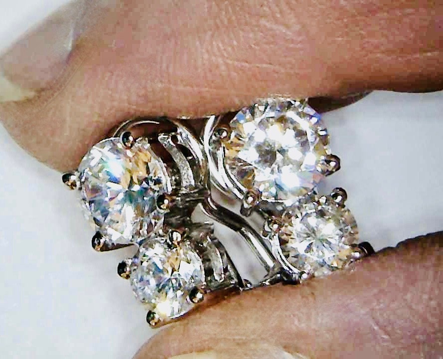 Platinum over sterling sale silver