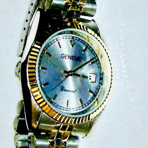 Geneva Stainless Steel Water Resistant Watch - Etsy display picture 3
