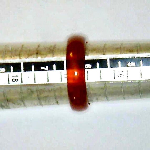 Stackable or single Solid Semi Precious Stone Hoo… - image 6