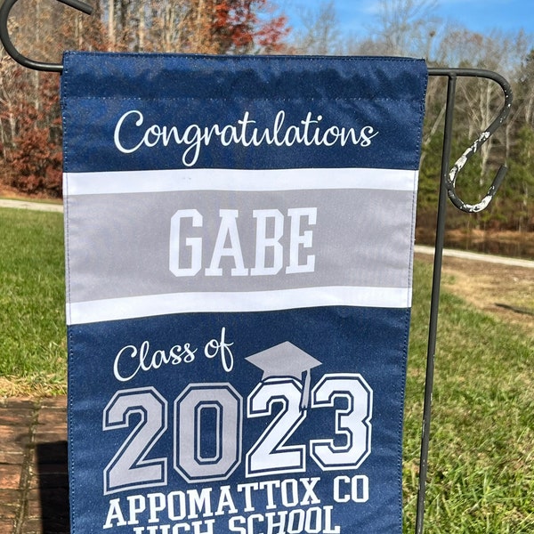 Graduation Senior Flag Class of 2024 Personalized