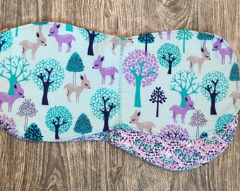 Deer Forest Burp Cloth