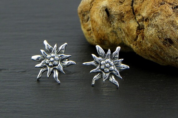 Orecchini A Stella In Argento 925 Per Donna - Piccole Borchie A Perno Da Lobo, 4 Mm, Con Chiusura A Farfalla - Gioielli Eleganti In Confezione Regalo