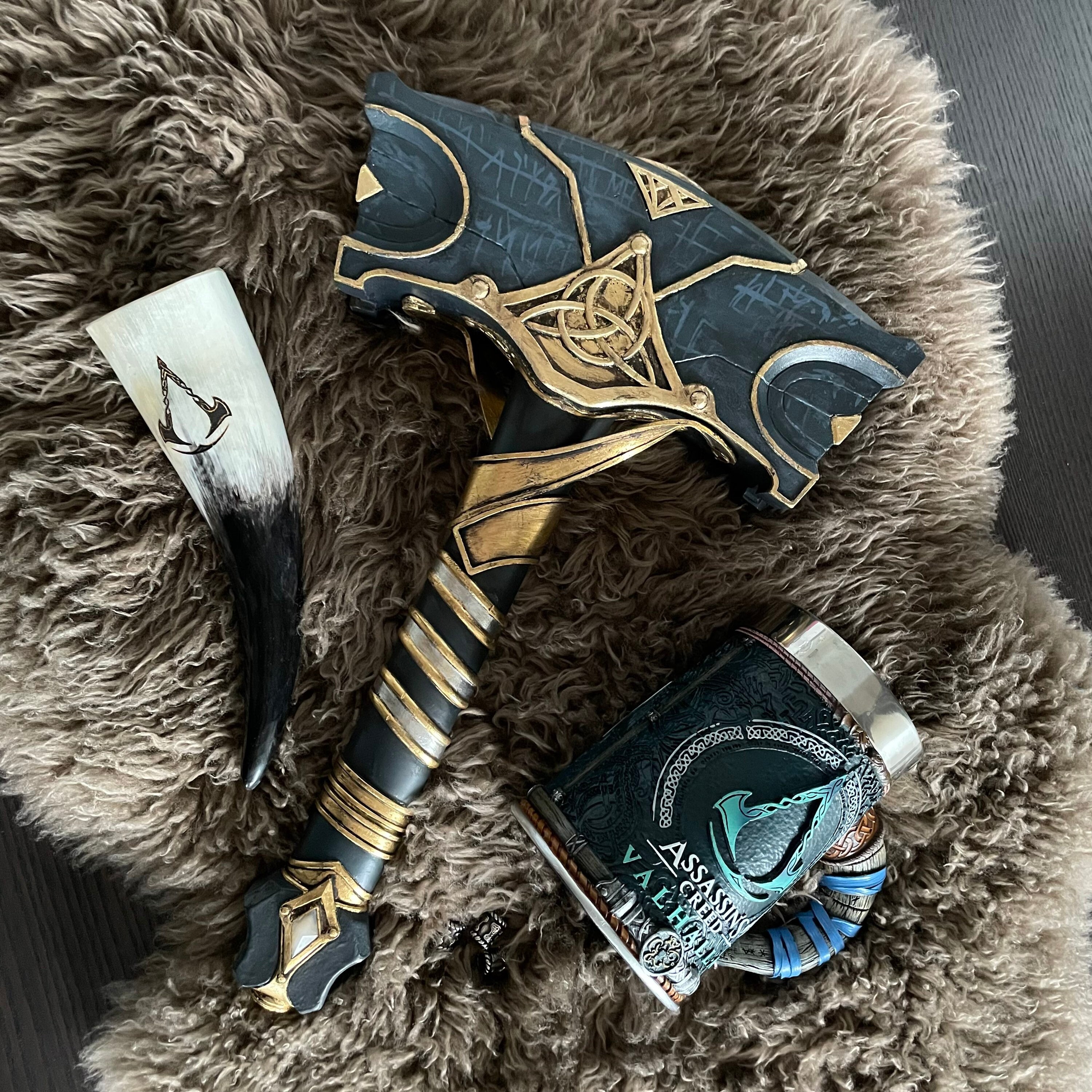 Assassins Creed Valhalla Mjolnir Replica Etsy