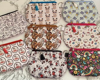 Snarky Makeup zippered pouch purse/ backpack organizer