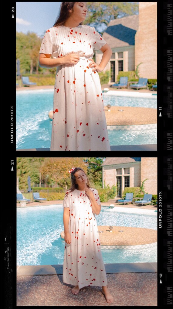 only ditsy floral maxi dress