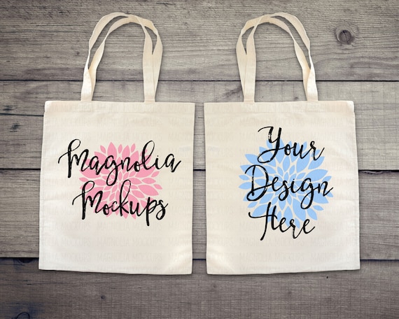 Download White Canvas Tote Bags Tote Mockup Canvas Bag Mockup Etsy PSD Mockup Templates