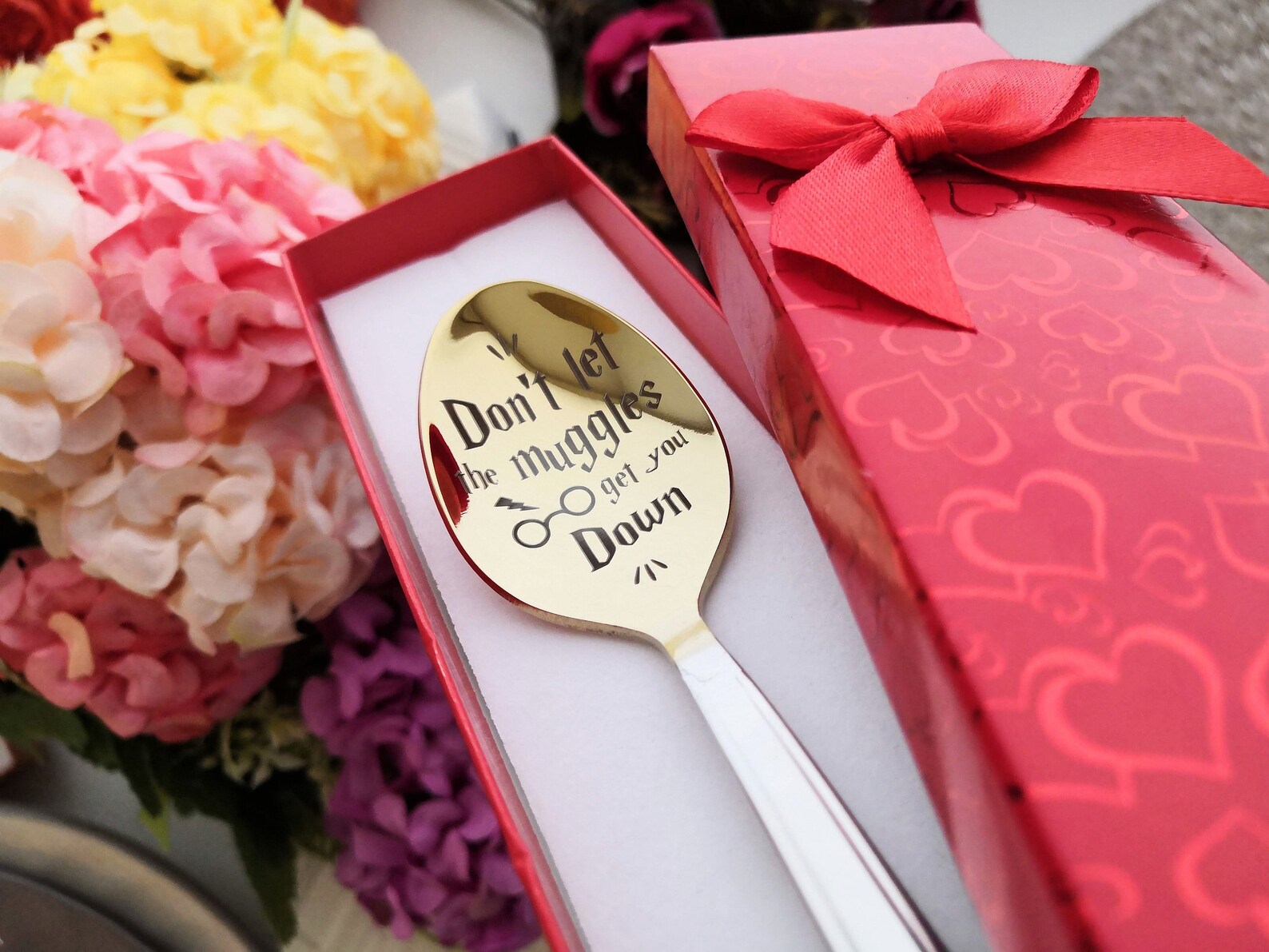 Harry pottery gift Harry Potter Teaspoon or Coffee Spoon Etsy