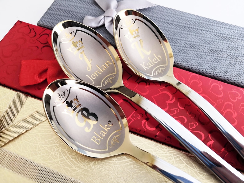 Stamped Silver Spoon, Love Poem, Gift For Him, Gift For Her, Stamped Silver, Tea Spoon, Teaspoon, Valentines Day, Love, Stamped Silver Spoon - Sweden
