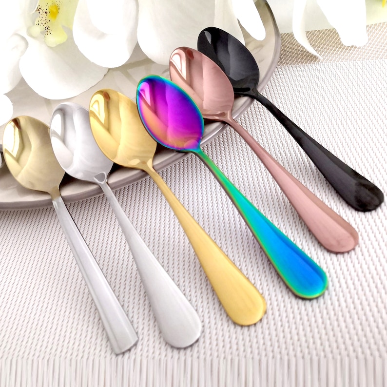 Unique Ice Cream Spoon with Name engraved gift Customized spoon for Ice Cream Lover Gift for Friend Ice Cream Spoon for Mom image 8