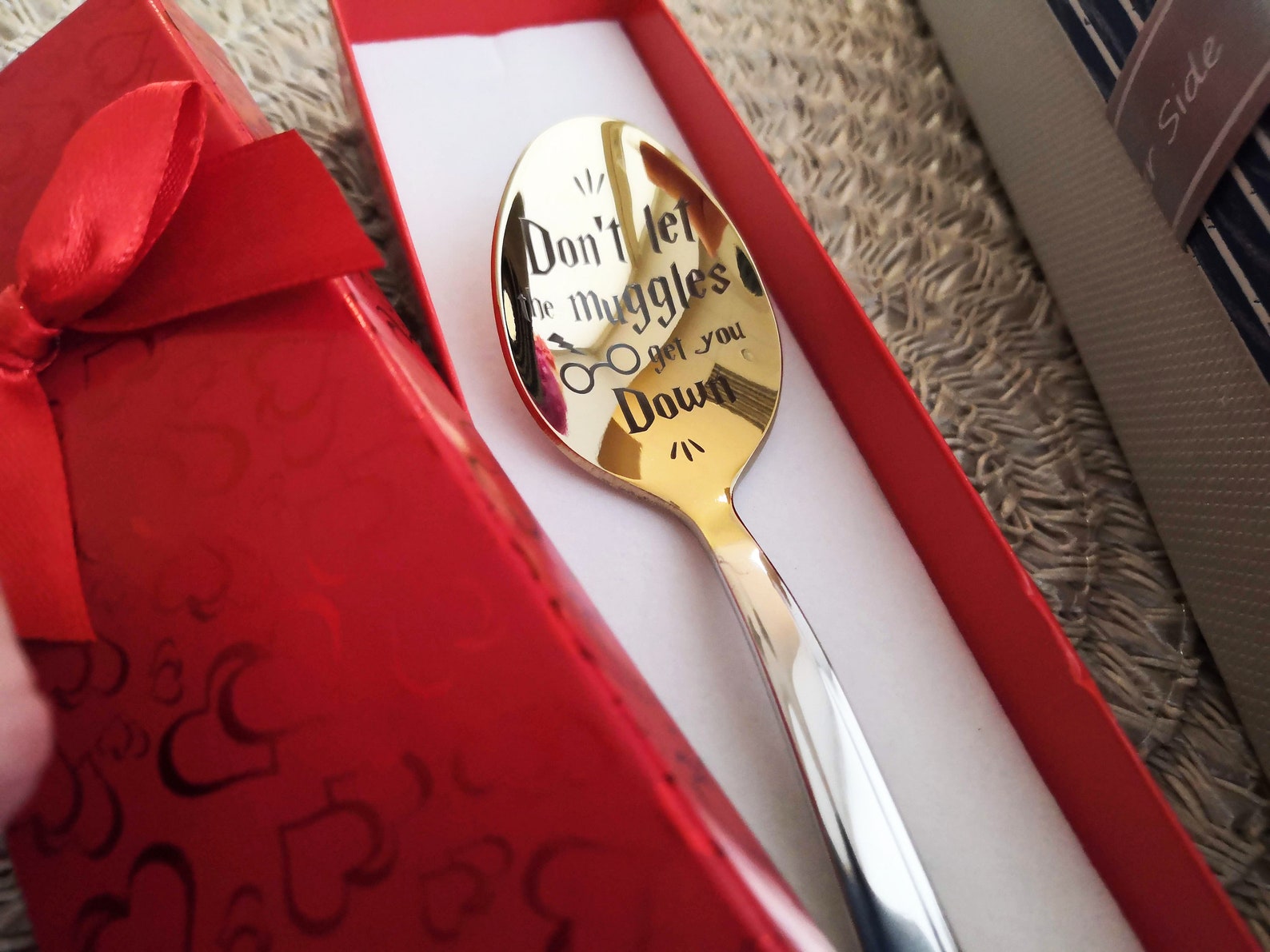 Harry pottery gift Harry Potter Teaspoon or Coffee Spoon Etsy