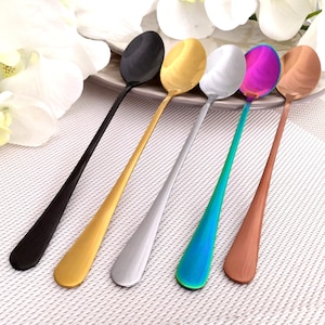 Unique Ice Cream Spoon with Name engraved gift Customized spoon for Ice Cream Lover Gift for Friend Ice Cream Spoon for Mom image 9