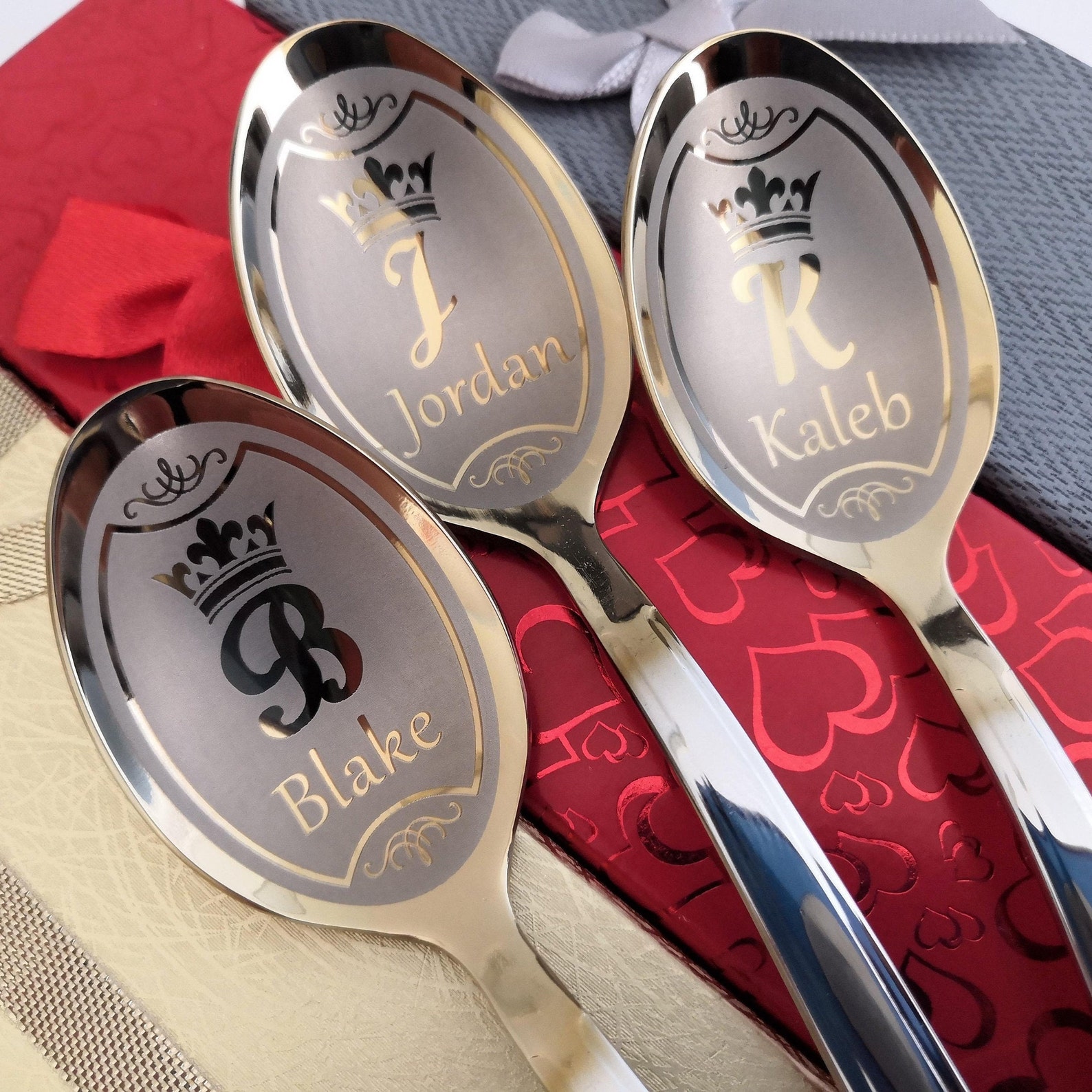 Spoon With Name and Letter Personalized Custom Spoon for Etsy