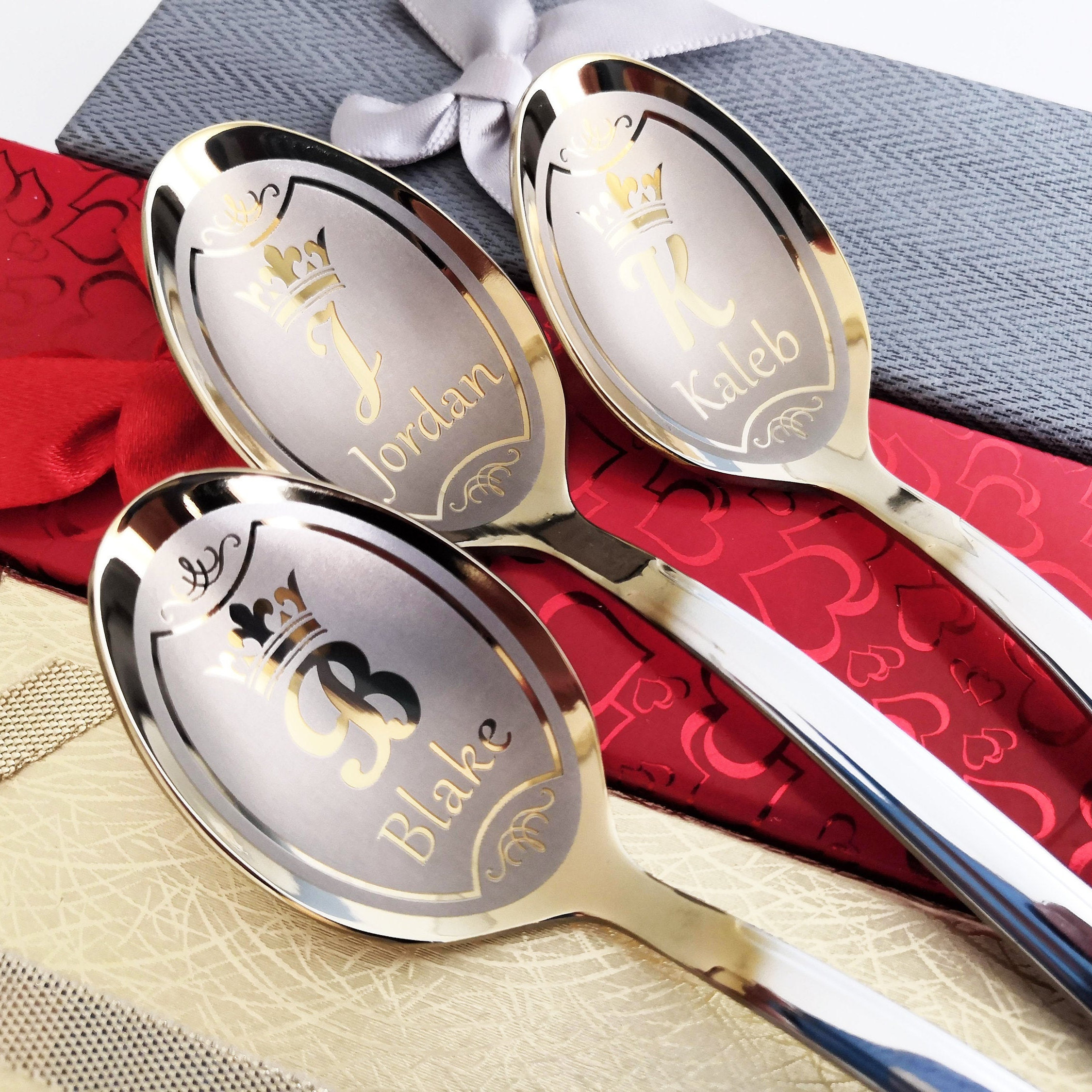 Custom Coffee Spoon Customized Teaspoon Christmas gift Cutlery Home