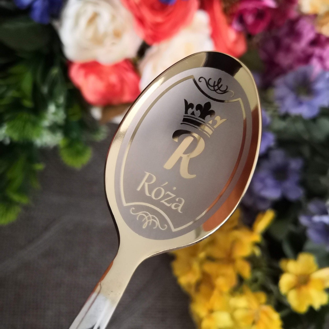 Spoon With Name and Letter Personalized Custom Spoon for Etsy