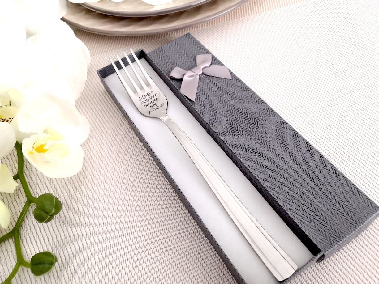 Forchetta Star Wars "May The Fork Be With You" | Acciaio Inox | Lunga 20cm | Con Confezione Regalo