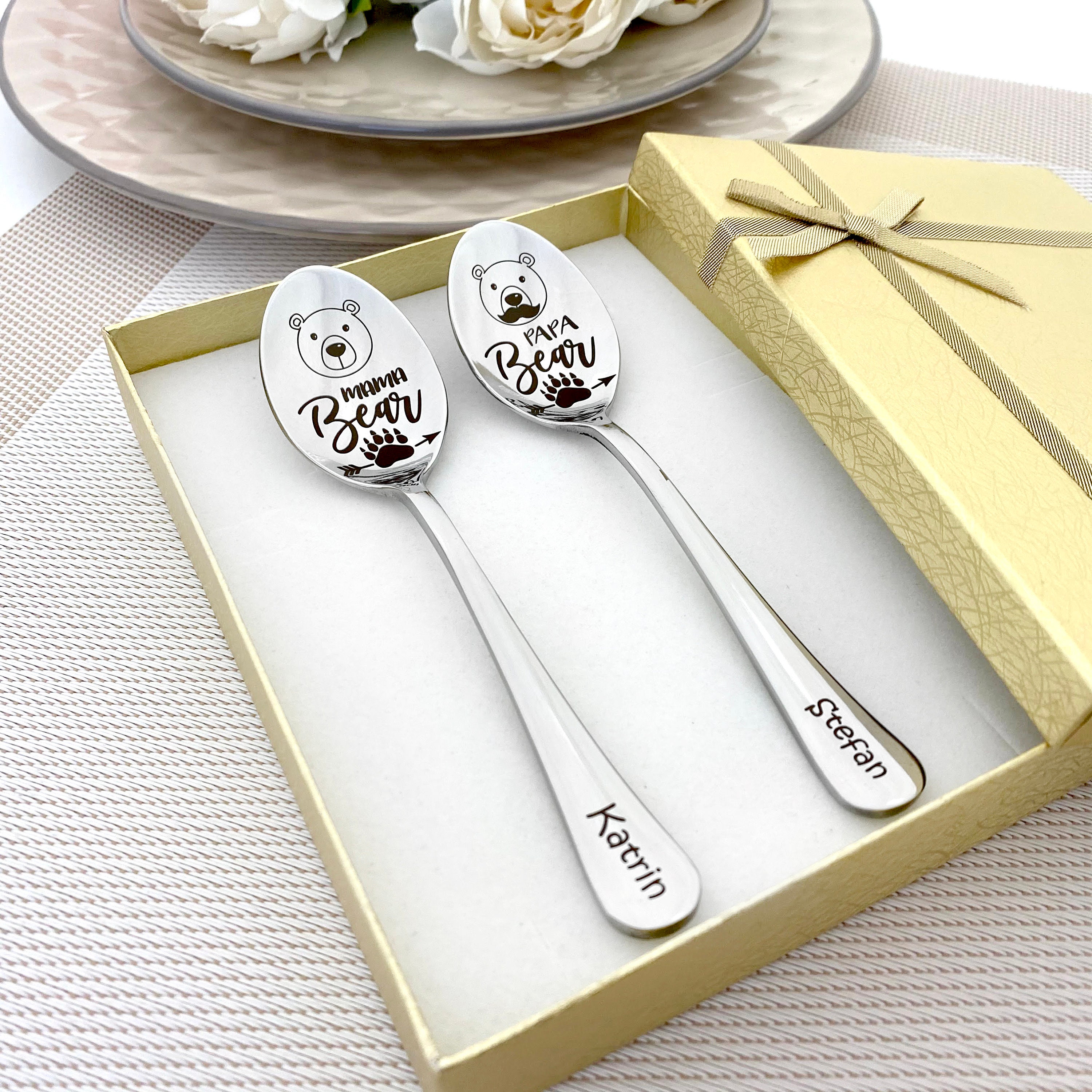 Spoon With Name Monogram Engraved Personalized Gift for Coffee - Etsy