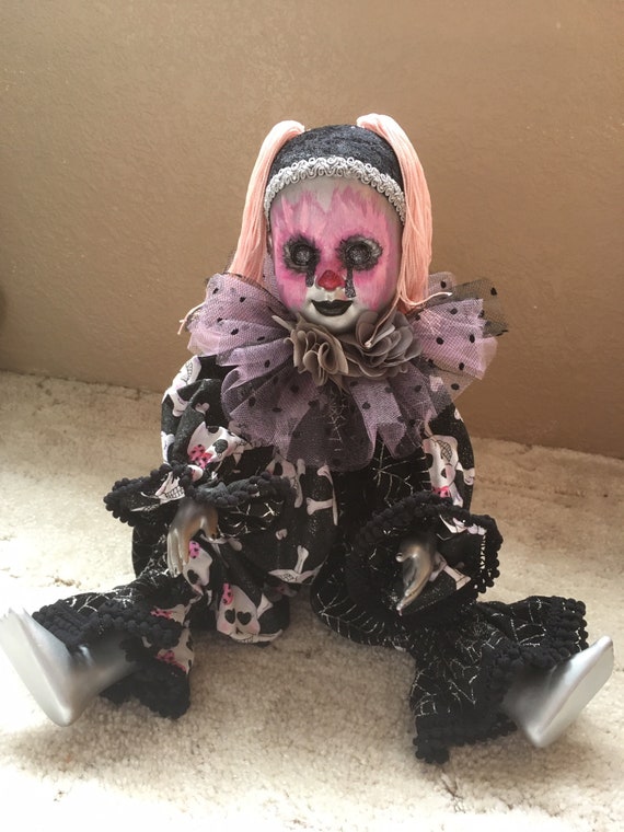 creepy clown doll