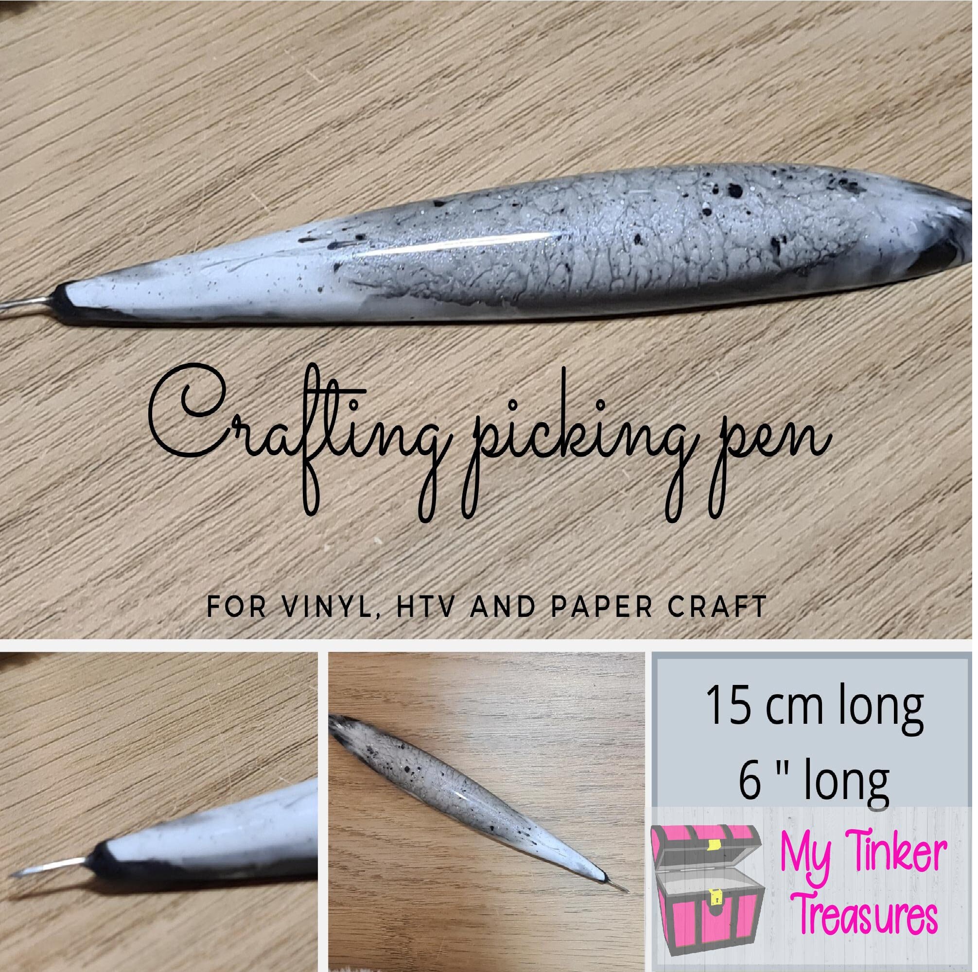 PSS Vinyl Weeding Pen Pin Pen Craft Tool Gold Silver Rose Gold Pen