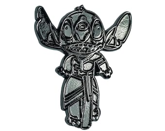 Teste de broche do Stitch, Stitch como Kida, Lilo & Stitch: Broches adoráveis de fantasia da Disney, broche do Stitch, presente perfeito para fãs da Disney, estoque limitado