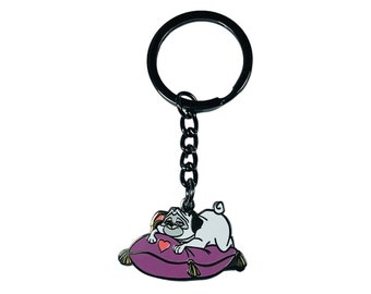 Percy Keychain , Disney Fantasy Keychain , Pocahontas Disney , Percy , Adorable keychains , Dog Keychain , Percy keychains