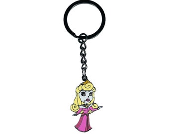Keychain – Aurora as Zombie from Sleeping Beauty – Disney Fantasy