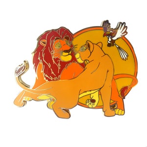 Pin – Simba Nala and Zazu from The Lion King – Disney Fantasy | Collectible Animal Trio Accessory for Lion King Enthusiasts and Gift Ideas