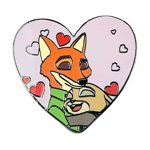 Pin – Judy Hopps and Nick Wilde from Zootopia – Disney Fantasy