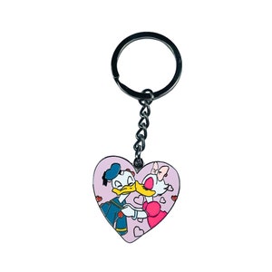Keychain – Donald Duck and Daisy Duck from Mr. Duck Steps Out – Disney Fantasy