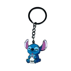 Keychain – Experiment 626 Stitch from Lilo & Stitch – Disney Fantasy | Hawaiian Alien Creature Gift for Ohana Lovers and Animated SciFi