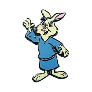 Skippy Cartoon van Robin Hood, Een magische Disney-fantasie, Skippy het konijn flitst opgewonden, Limited Edition