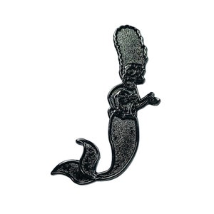 Pin – Marge Simpson from The Simpsons – Disney Fantasy | Blue Hair Cartoon Mom Collectible with Ariel Costume Design for Animation Lovers