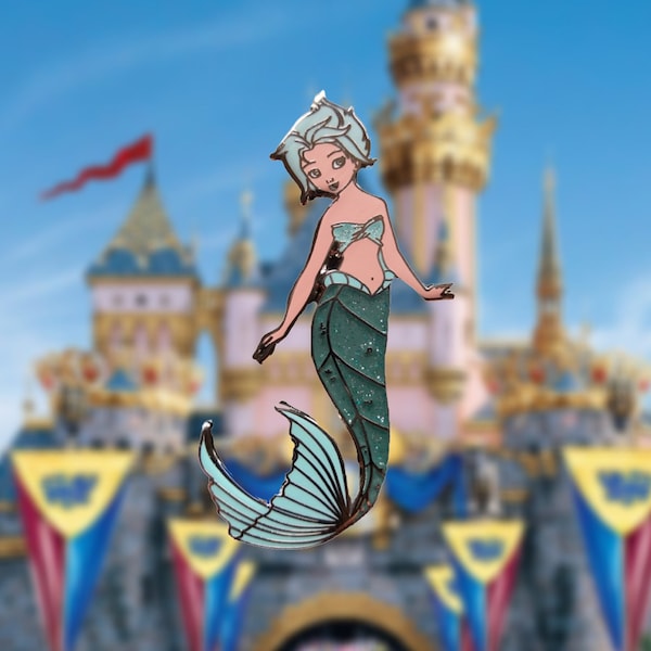 Periwinkle, Tinker Bell, Tinker Bell Sister Mermaid, Pin, Pin Disney, Pin Disney Fantasy