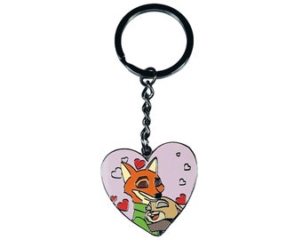 Keychain – Judy Hopps and Nick Wilde from Zootopia – Disney Fantasy