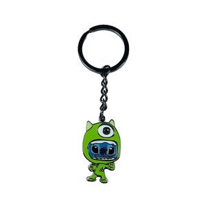 Keychain – Experiment 626 Stitch As Mike Wazowski from Lilo and Stitch Disney Fantasy