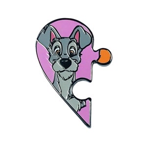 Pin – Tramp from Lady and the Tramp – Disney Fantasy | Classic Animated Dog Collectible Heartwarming Romance Gift