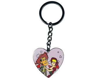 Keychain – Woody and Bo Peep from Toy Story – Disney Fantasy