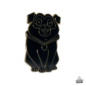 Pin – Percy from Pocahontas – Disney Fantasy | Black Edition Collectible Pug Accessory Inspired by Ratcliffe’s Spoiled Dog Character