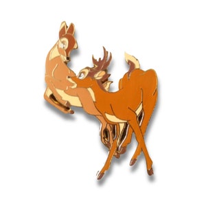 Bambi's Mom and Bambi, Bambi, A Magic Disney Fantasy pins, Bambi, Share a tender and loving moment, Limited Edition