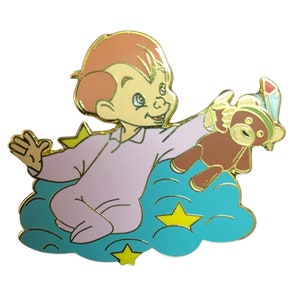 Pin – Michael and John from Peter Pan – Disney Fantasy | Neverland Adventure Collectible Accessory with Teddy and Magical Childhood Memories