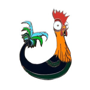ディズニー　WDI モアナ　ヘイヘイ　ピンバッジ Disney Pin Hei Hei Moana Booster Pin Disney Parks Authentic
