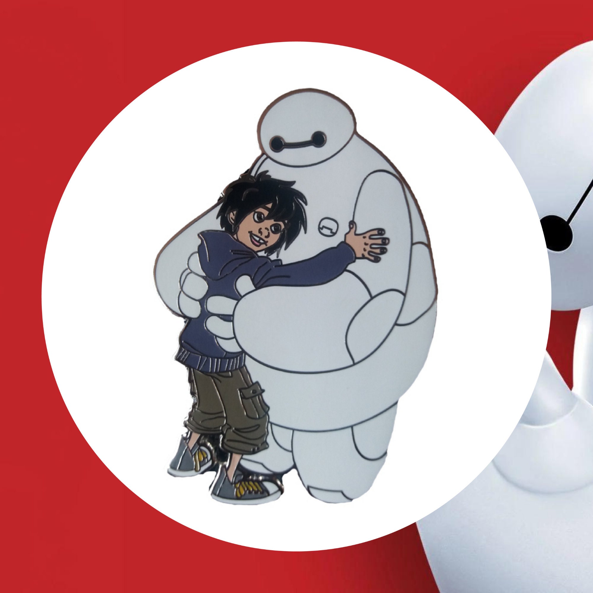 interval Frank Worthley Luidspreker Baymax emaille pin Hiro harde emaille pin Big Hero 6 - Etsy België