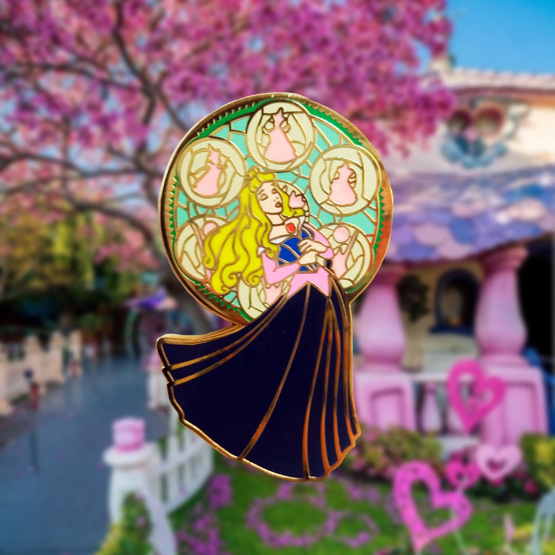 Princess Aurora Pin Sleeping Beauty Disney Fantasy Pin Etsy