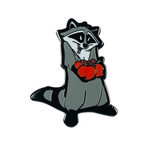 Pin – Meeko from Pocahontas – Disney Fantasy | Raccoon With Tomatoes Collectible Gift For Animation Enthusiasts And Nature Lovers