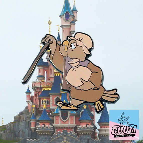 Owl From Robin Hood, A Magic Disney Fantasy Pin, Friend Owl