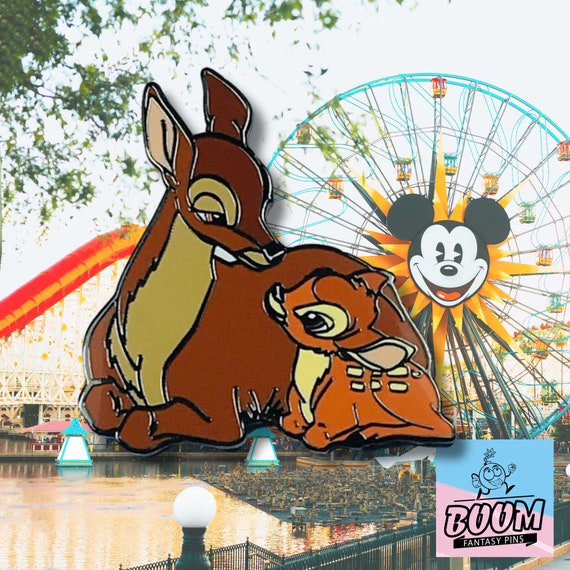 Pin – Bambi and Bambi's Mother From Bambi – Disney Fantasy - Etsy